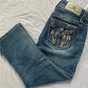 Miss Me size 27 crop jeans